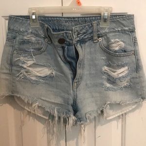 American Eagle Hi-Rise Festival Shorts